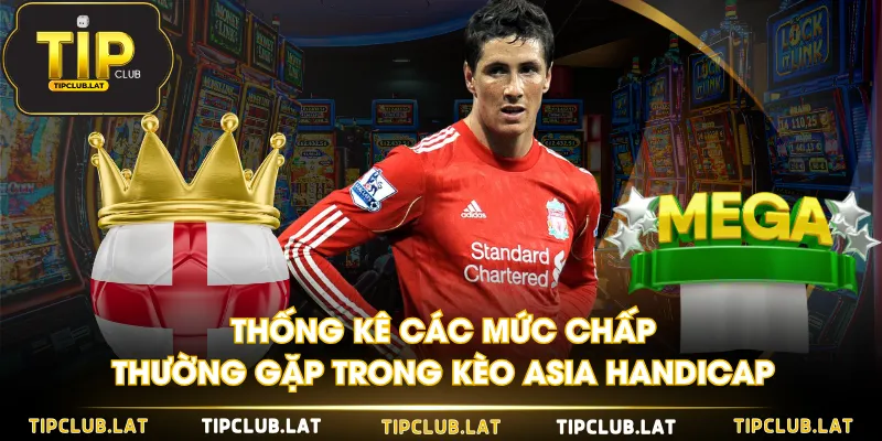 Thống kê các mức chấp thường gặp trong kèo Asia Handicap